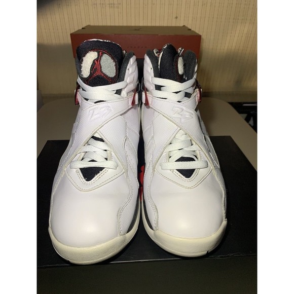 Size 8.5 - Jordan 8 Retro White 2013 - Picture 2 of 5